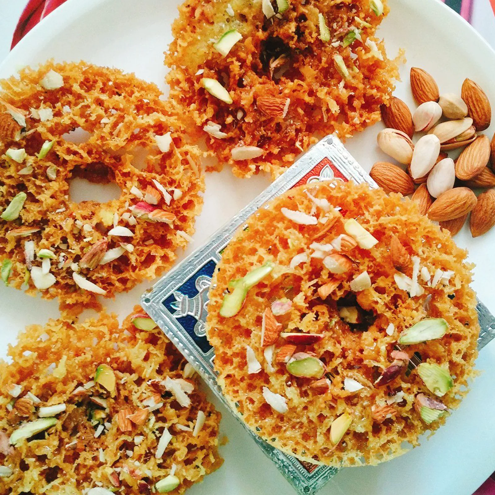 Kesar Dry Fruit Ghewar